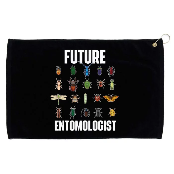 Future Entomologist Entomology Insect Lover Bug Collector Grommeted Golf Towel