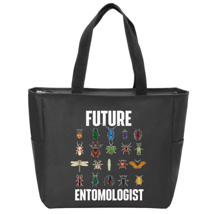 Future Entomologist Entomology Insect Lover Bug Collector Zip Tote Bag