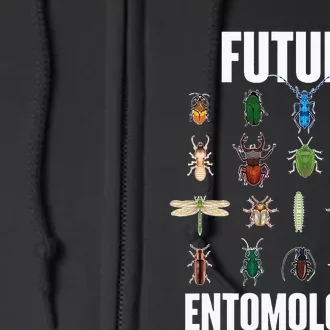 Future Entomologist Entomology Insect Lover Bug Collector Full Zip Hoodie