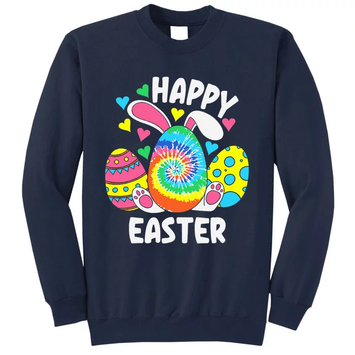 Funny Easter Egg Happy Easter Bunny Rabbit Tall Sweatshirt