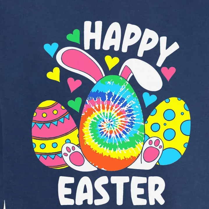 Funny Easter Egg Happy Easter Bunny Rabbit Garment-Dyed Sweatshirt