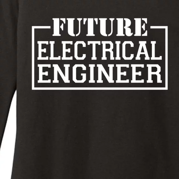 Future Electrical Engineer Funny Electrical Technological Gift Womens CVC Long Sleeve Shirt