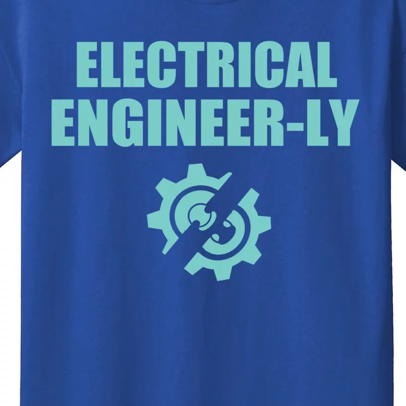 Funny Electrical Engineer Student Nearly Engineer Major Pun Funny Gift Kids T-Shirt