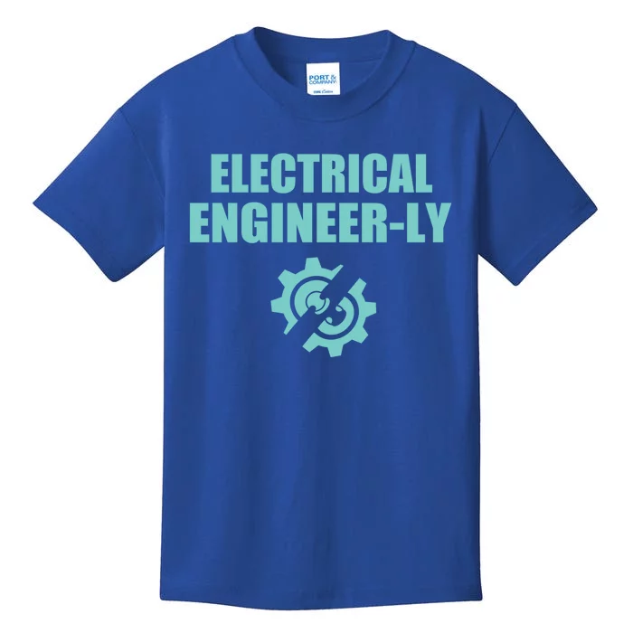 Funny Electrical Engineer Student Nearly Engineer Major Pun Funny Gift Kids T-Shirt