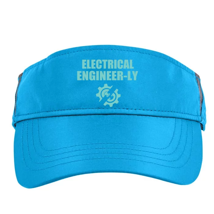 Funny Electrical Engineer Student Nearly Engineer Major Pun Funny Gift Adult Drive Performance Visor