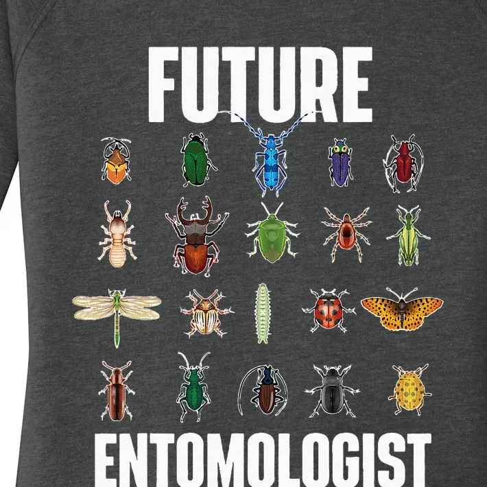 Future Entomologist Entomology Insect Lover Bug Collector Women's Perfect Tri Tunic Long Sleeve Shirt