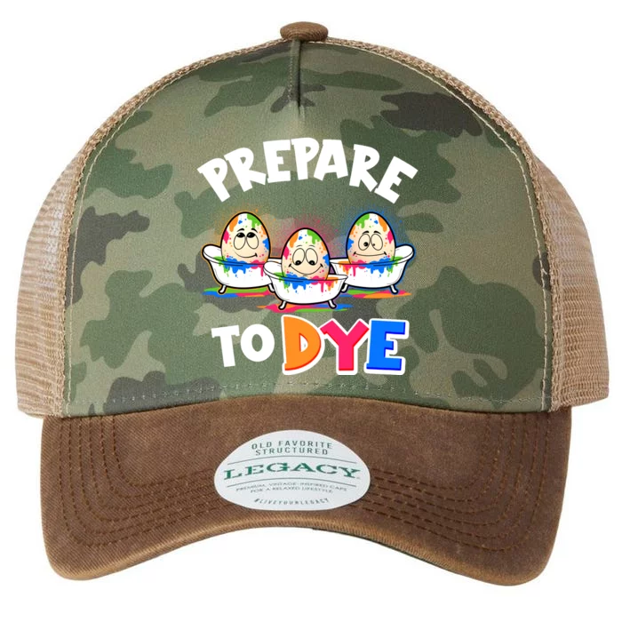 Funny Easter Eggs Prepare To Dye Legacy Tie Dye Trucker Hat