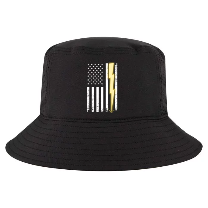 Funny Electrician Electrician Electrical Engineer Cool Comfort Performance Bucket Hat