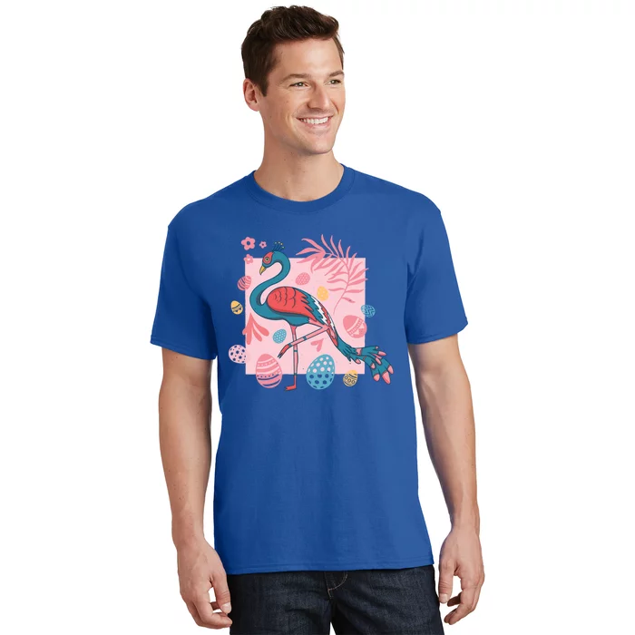 Flamingo Easter Eggs Great Gift T-Shirt