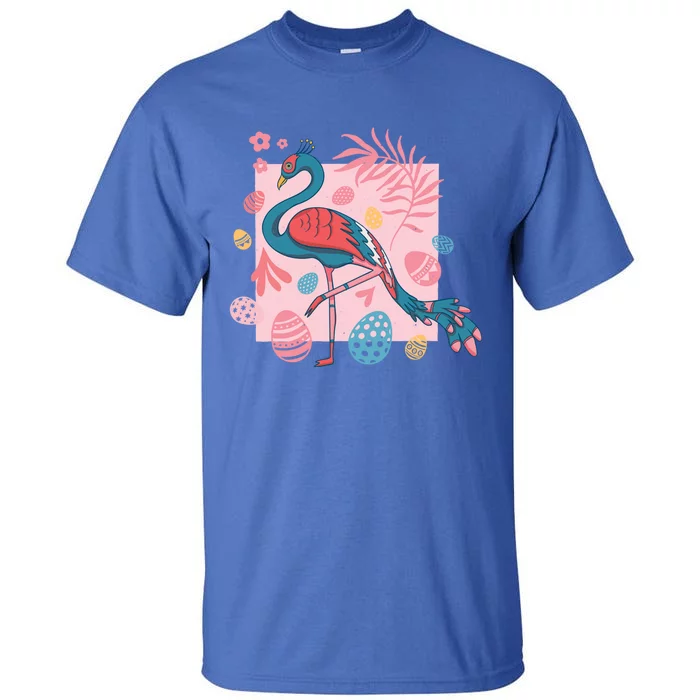 Flamingo Easter Eggs Great Gift Tall T-Shirt