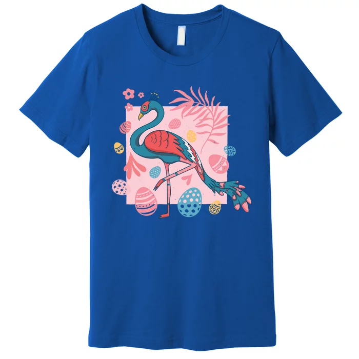 Flamingo Easter Eggs Great Gift Premium T-Shirt