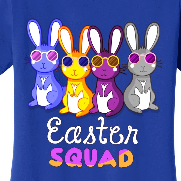 Funny Easter Egg Hunt Bunny Squad Rabbit Gift Women's T-Shirt