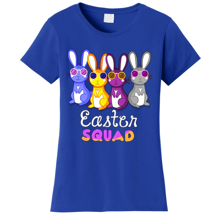 Funny Easter Egg Hunt Bunny Squad Rabbit Gift Women's T-Shirt