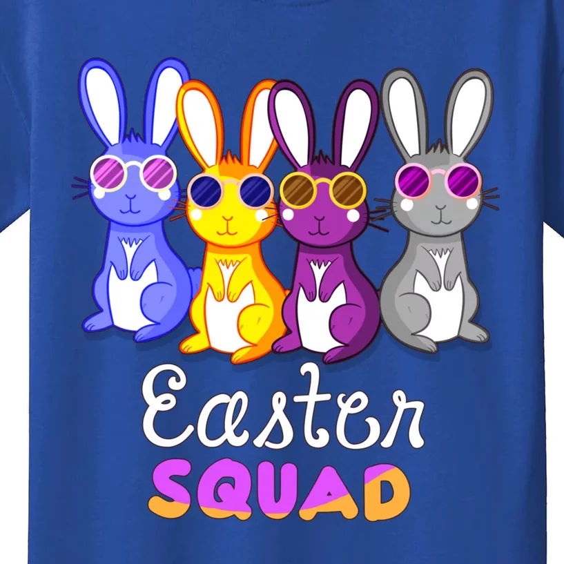 Funny Easter Egg Hunt Bunny Squad Rabbit Gift Kids T-Shirt