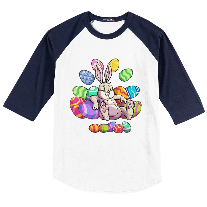 Funny Easter Easter Bunny Baseball Sleeve Shirt