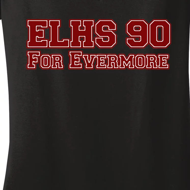 For Evermore Elhs90 Women's V-Neck T-Shirt