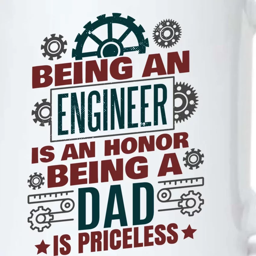 Funny Engineering Engineer Dad Gift Black Color Changing Mug