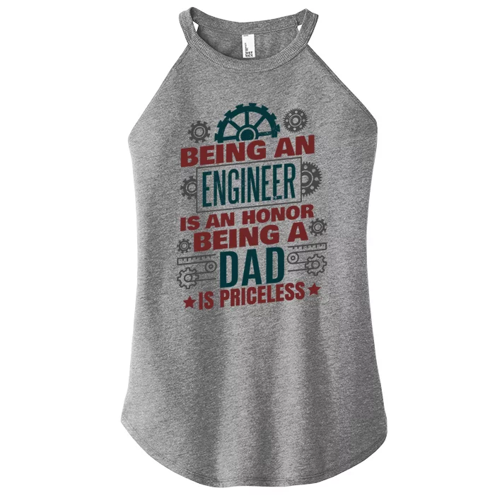 Funny Engineering Engineer Dad Gift Women’s Perfect Tri Rocker Tank