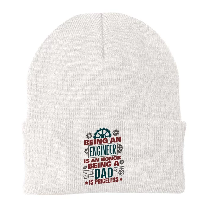 Funny Engineering Engineer Dad Gift Knit Cap Winter Beanie