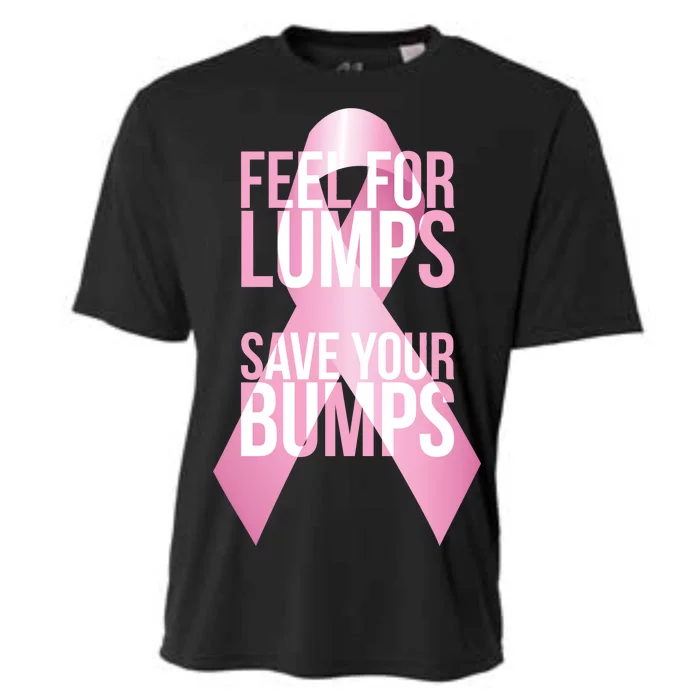 Feel For Lumps, Save Your Bumps - Breast Cancer Awareness Cooling Performance Crew T-Shirt