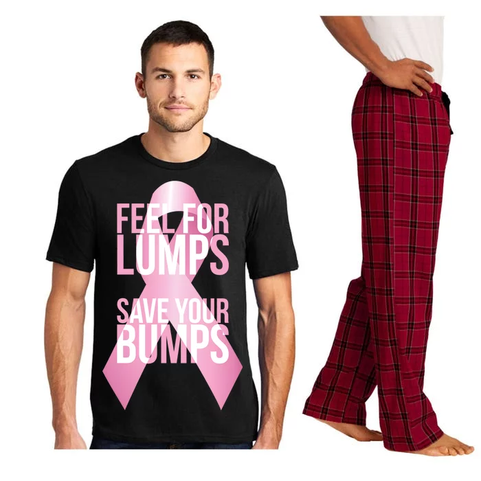 Feel For Lumps, Save Your Bumps - Breast Cancer Awareness Pajama Set