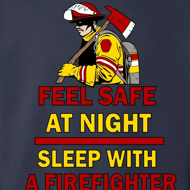 Feel Safe At Night Sleep With A Firefighter Toddler Hoodie