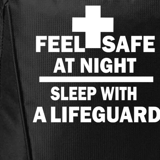 Feel Safe At Night Sleep With A Lifeguard City Backpack