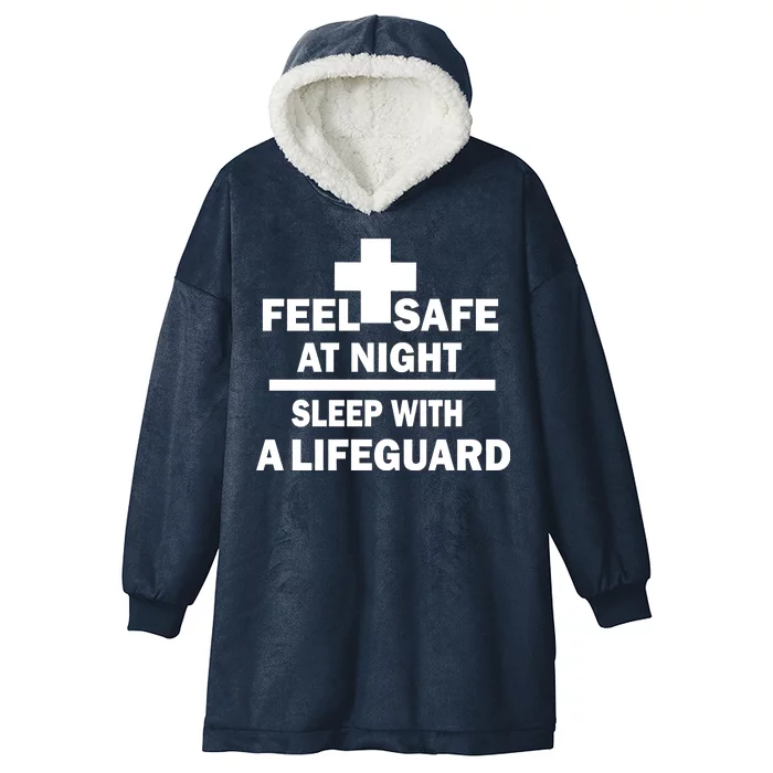 Feel Safe At Night Sleep With A Lifeguard Hooded Wearable Blanket