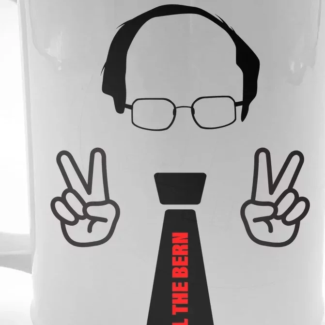 Feel The Bern Front & Back Beer Stein