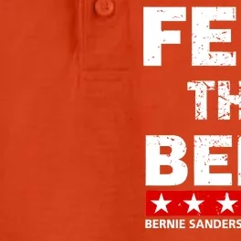 Feel The Bern Bernie Sanders Dry Zone Grid Performance Polo