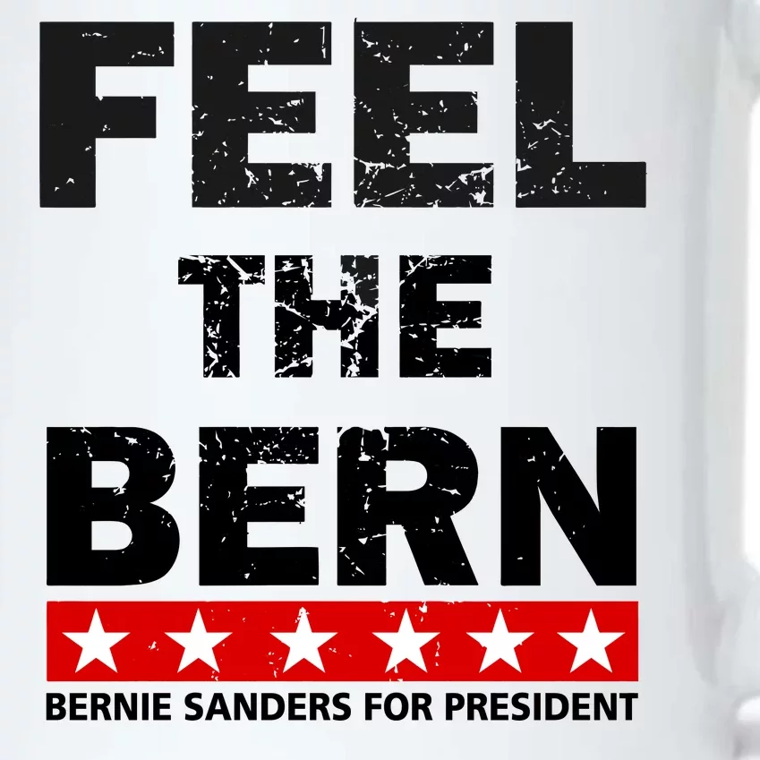 Feel The Bern Bernie Sanders Black Color Changing Mug