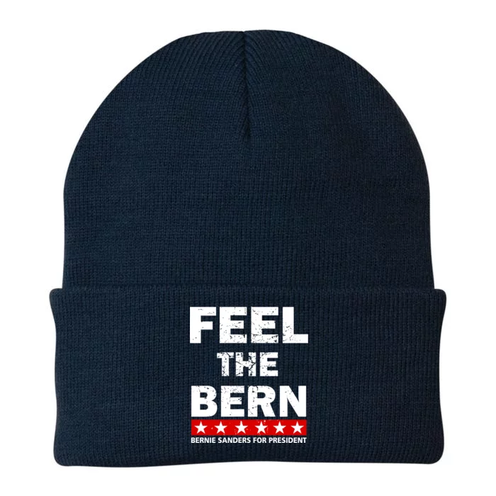 Feel The Bern Bernie Sanders Knit Cap Winter Beanie