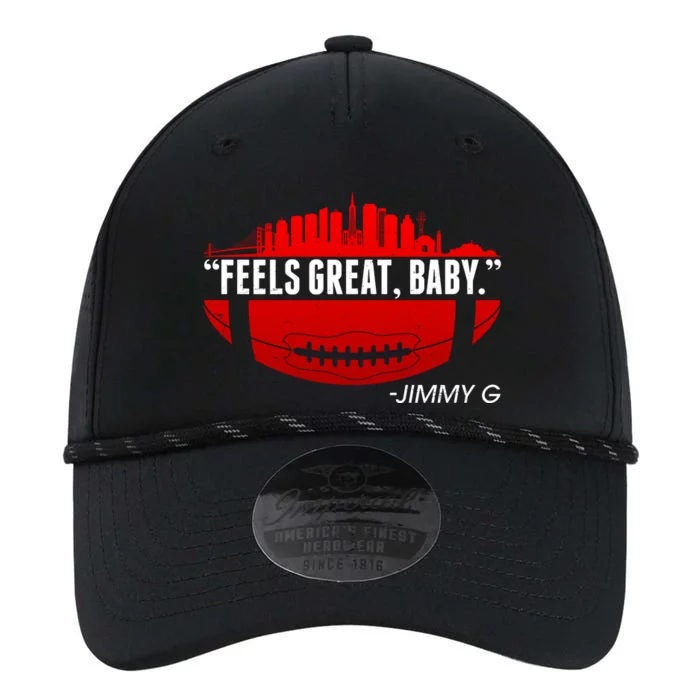 Feels Good Baby Jimmy G San Francisco Football Performance The Dyno Cap