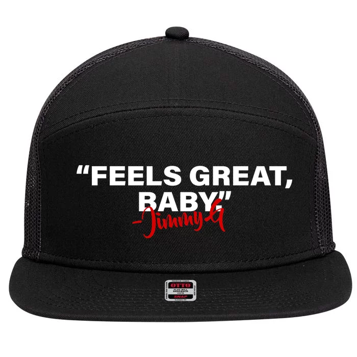 Feels Great Baby Jimmy G 7 Panel Mesh Trucker Snapback Hat