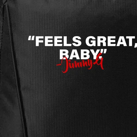 Feels Great Baby Jimmy G City Backpack