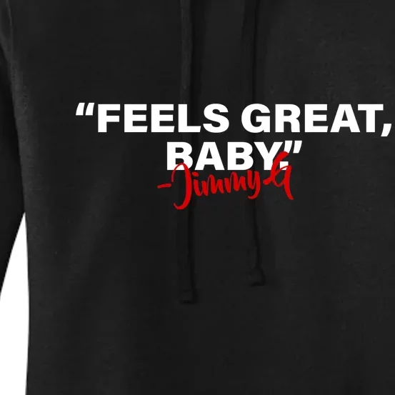 Feels Great Baby Jimmy G Women's Pullover Hoodie