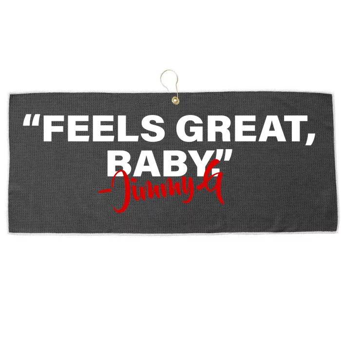 Feels Great Baby Jimmy G Large Microfiber Waffle Golf Towel