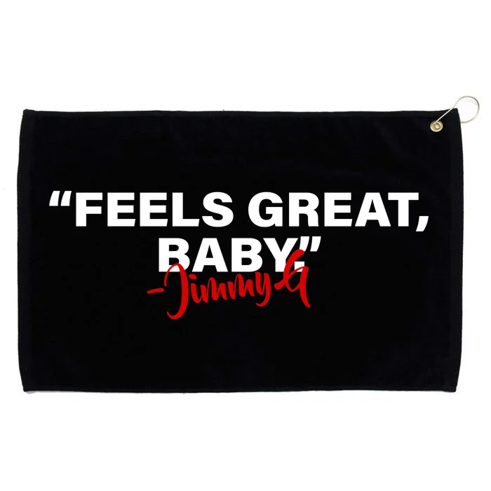 Feels Great Baby Jimmy G Grommeted Golf Towel