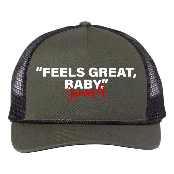 Feels Great Baby Jimmy G Retro Rope Trucker Hat Cap