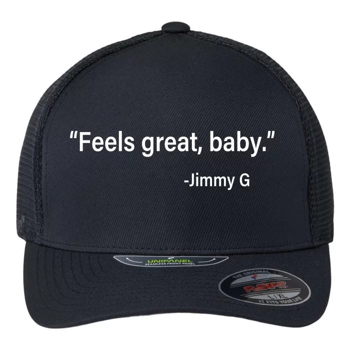 Feels Great Baby Jimmy G Football San Francisco Flexfit Unipanel Trucker Cap