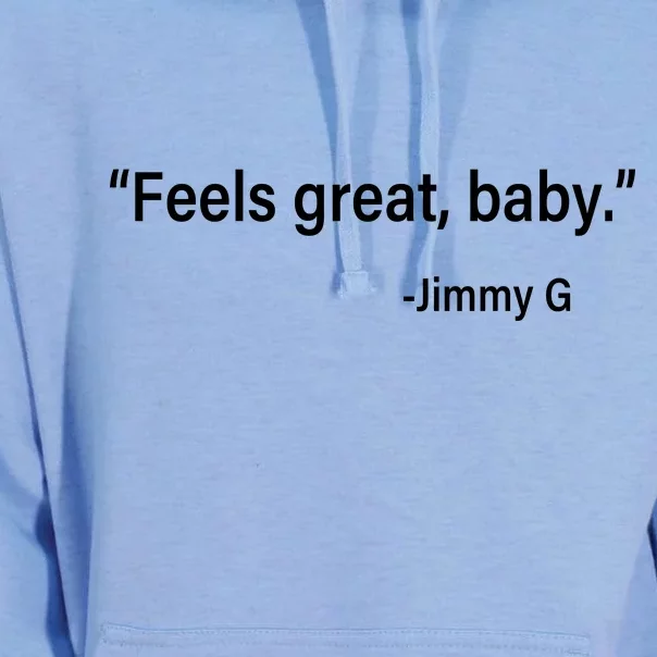 Feels Great Baby Jimmy G Football San Francisco Unisex Surf Hoodie