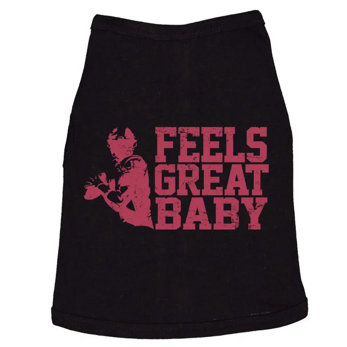 Feels Great Baby Jimmy G Football Vintage Doggie Tank