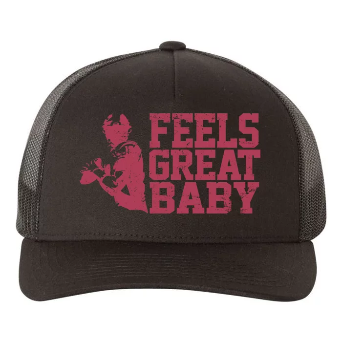 Feels Great Baby Jimmy G Football Vintage Yupoong Adult 5-Panel Trucker Hat