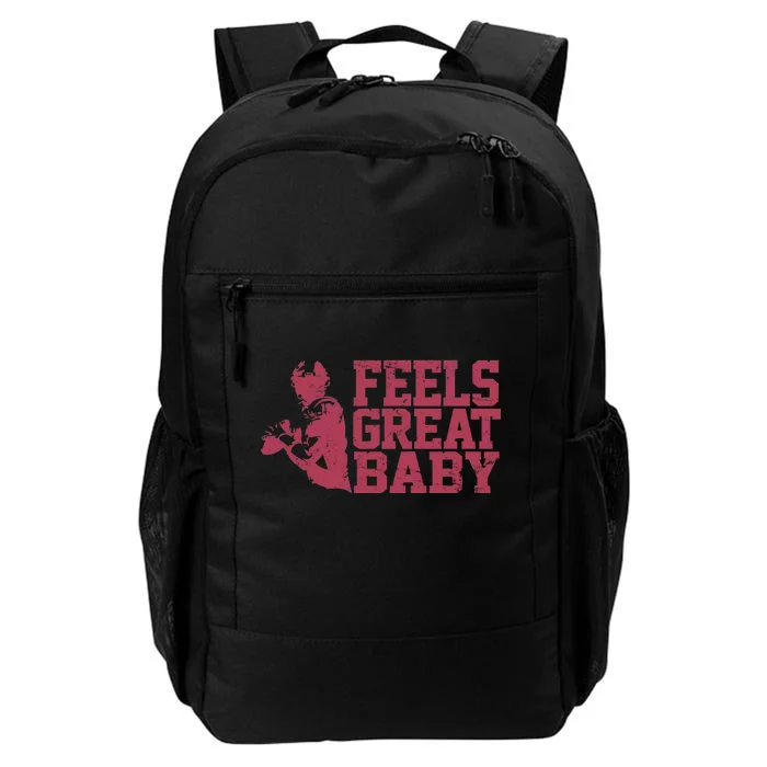 Feels Great Baby Jimmy G Football Vintage Daily Commute Backpack