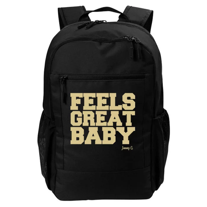 Feels Great Baby Jimmy G Funny Football Daily Commute Backpack