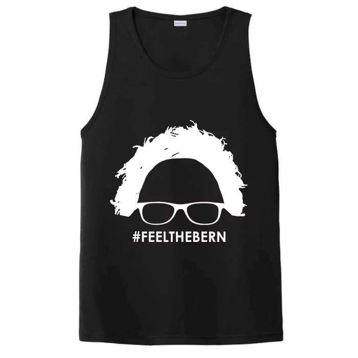 #feelthebern Feel The Bern Bernie Sanders Performance Tank