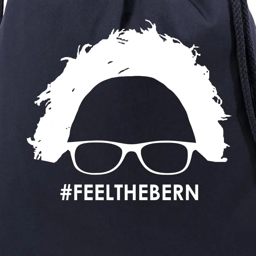 #feelthebern Feel The Bern Bernie Sanders Drawstring Bag