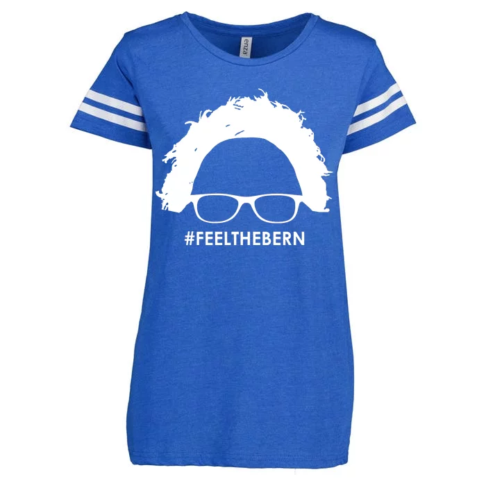 #feelthebern Feel The Bern Bernie Sanders Enza Ladies Jersey Football T-Shirt