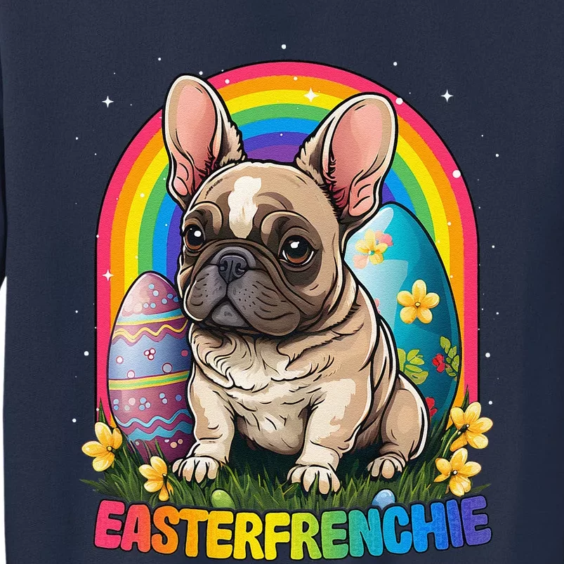 Funny Easter French Bulldog Easterfrenchie Cute Frenchie Dog Sweatshirt