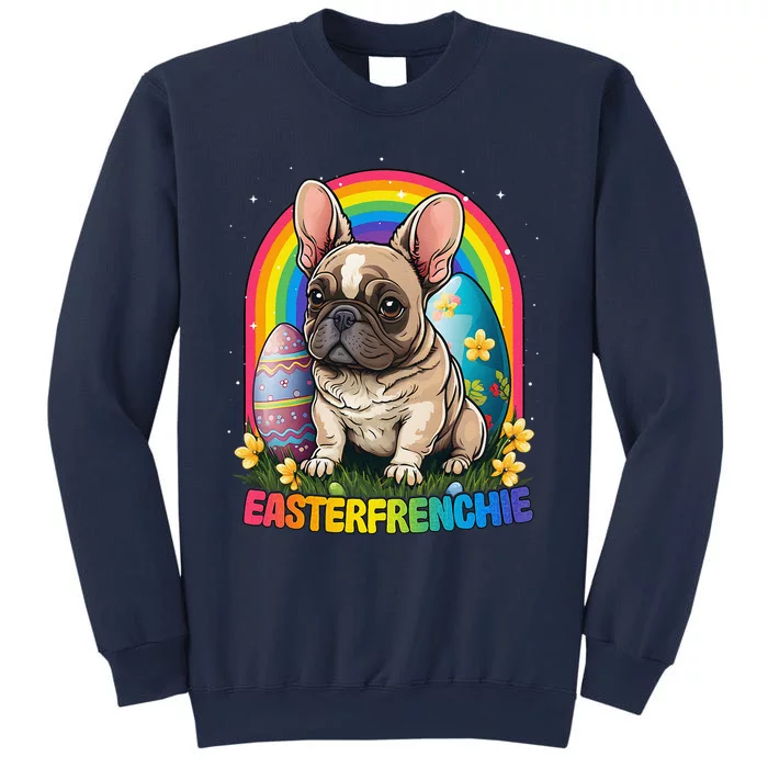 Funny Easter French Bulldog Easterfrenchie Cute Frenchie Dog Sweatshirt